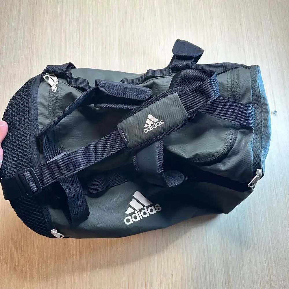 Adidas Team Issue II Medium Duffel Bag in Green Oxide